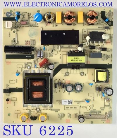 FUENTE DE PODER PARA TV JVC / NUMERO DE PARTE 514C4301M02 / TV4301-ZC02-01 / E021M496-A2 / 20210919 / 2010099630 / MODELOS LT-50MAW595 / 43MAW804 / LT-43MAW804
